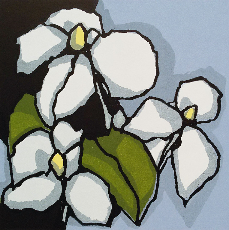 Fon Klement - Nostalgie, hoogdruk boardsnede verkocht voor € 140!