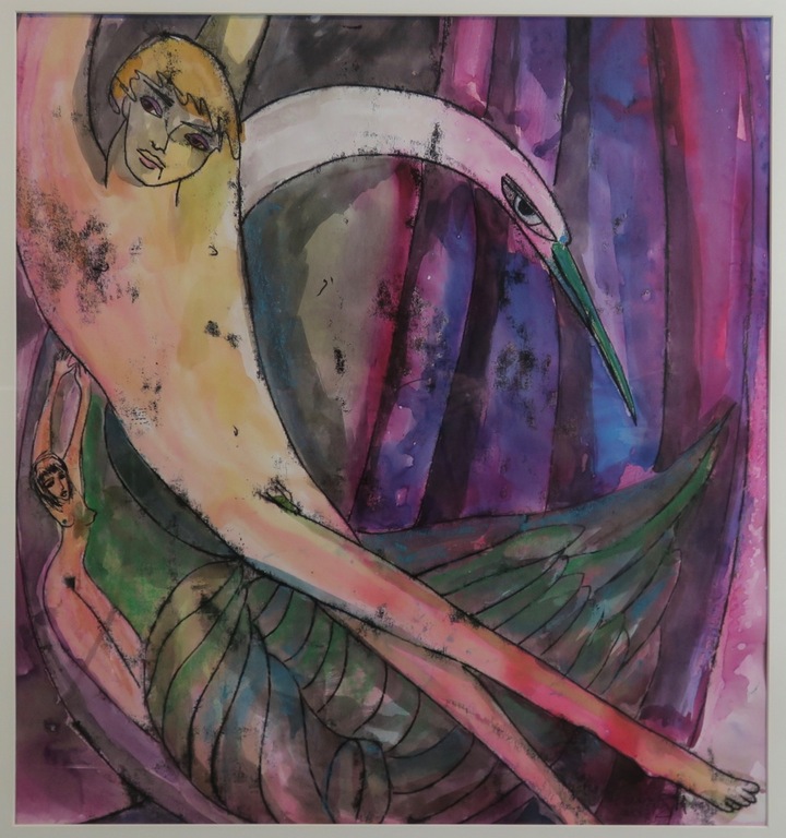 Franca Muller Jabusch: Gouache, Adolescent - Ingelijst kopen? Bied vanaf 35!