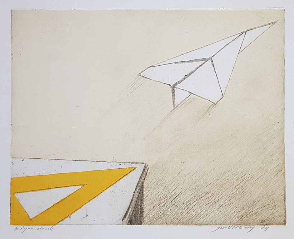 Jan Verburg - Jan Verburg, kleurenets, z.t., 1989 kopen? Bied vanaf 1!