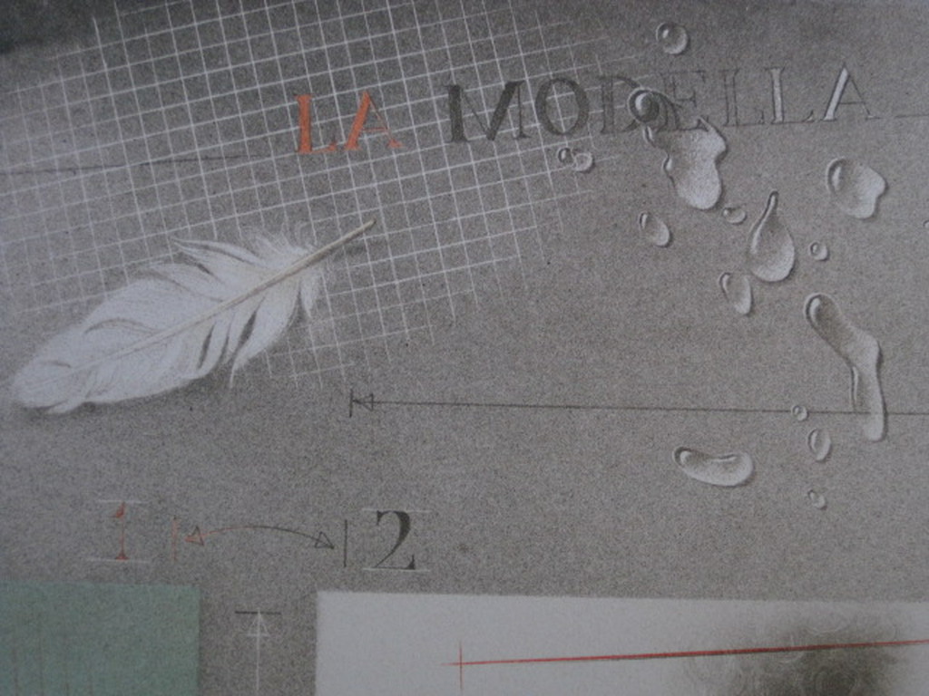  Karakteristiek Realisme van Poen de Wijs 1948-2014 gesign. Litho "la Modella"  kopen? Bied vanaf 1!