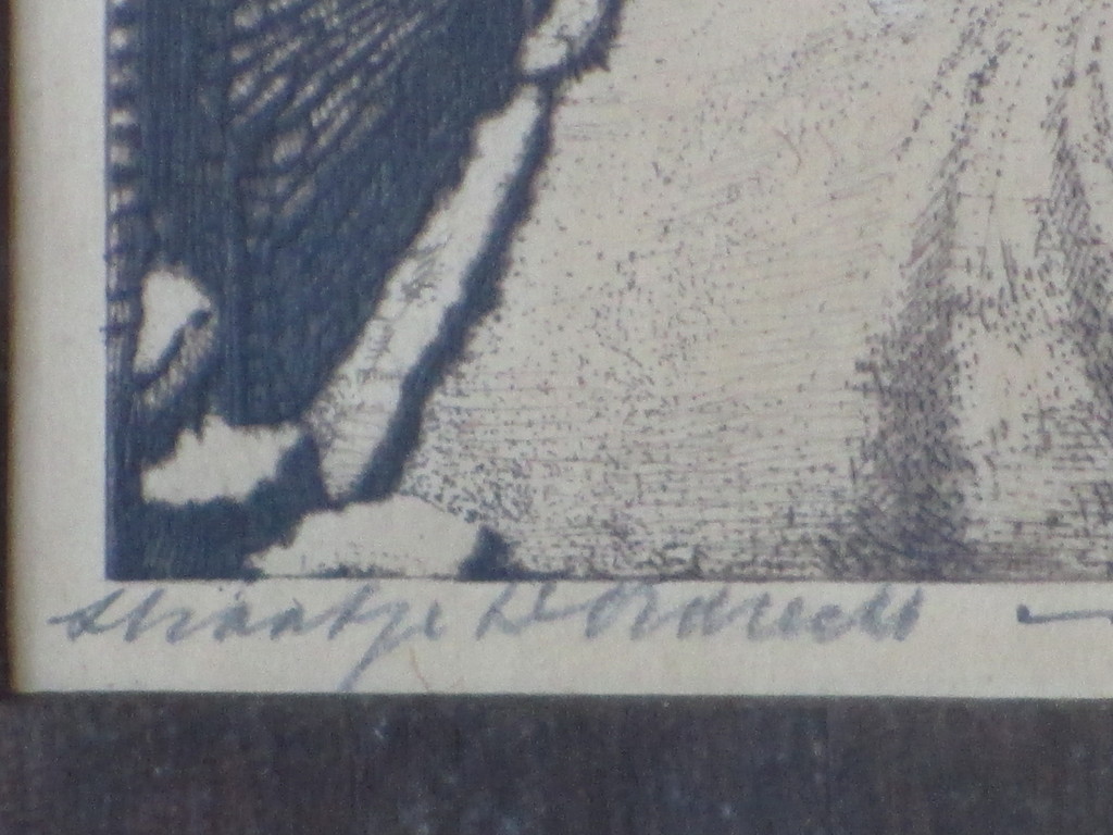 Cornelis Brandenburg, Wintergezicht Dordrecht, Ets kopen? Bied vanaf 40!