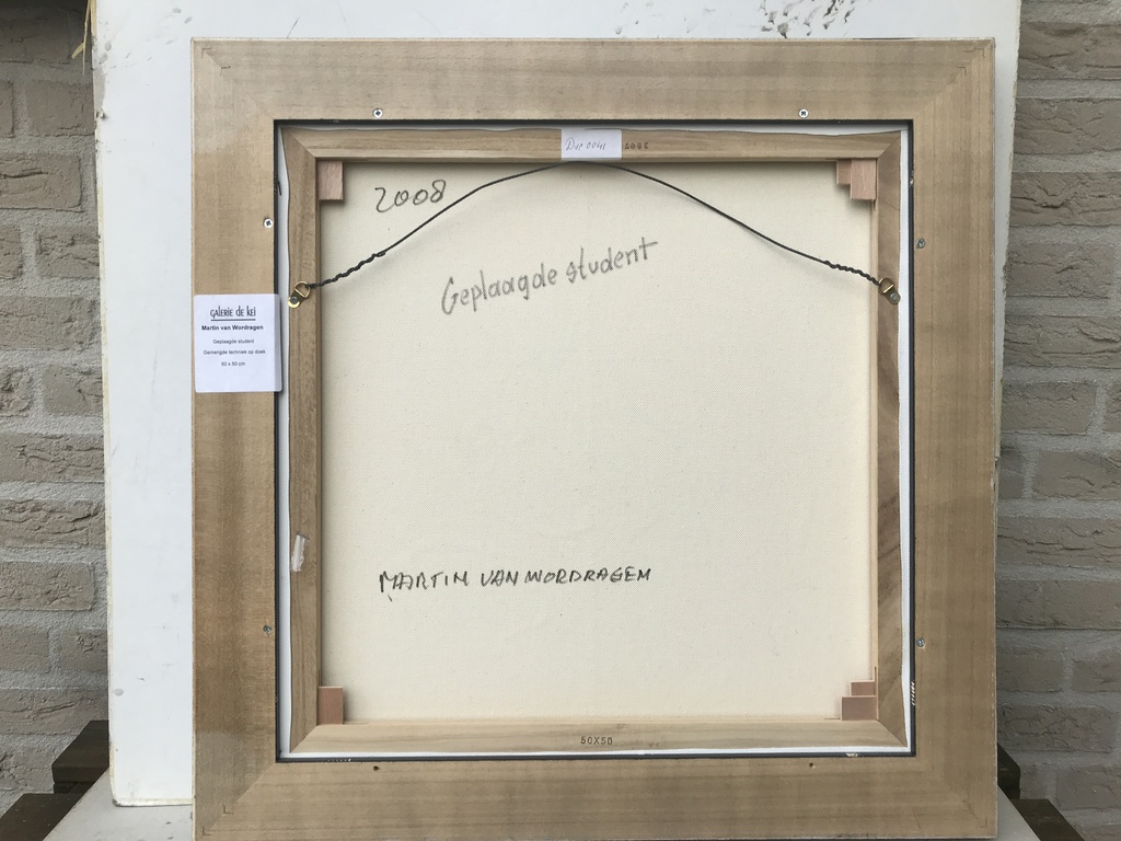 Martin van Wordragen: Schilderij, Geplaagde student 2008 kopen? Bied vanaf 240!