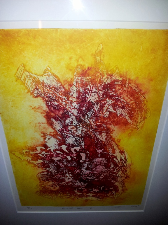Olivier Beijn, handgesigneerde ets, Burning Love II, druk 13/24, jaar 2006 kopen? Bied vanaf 549!