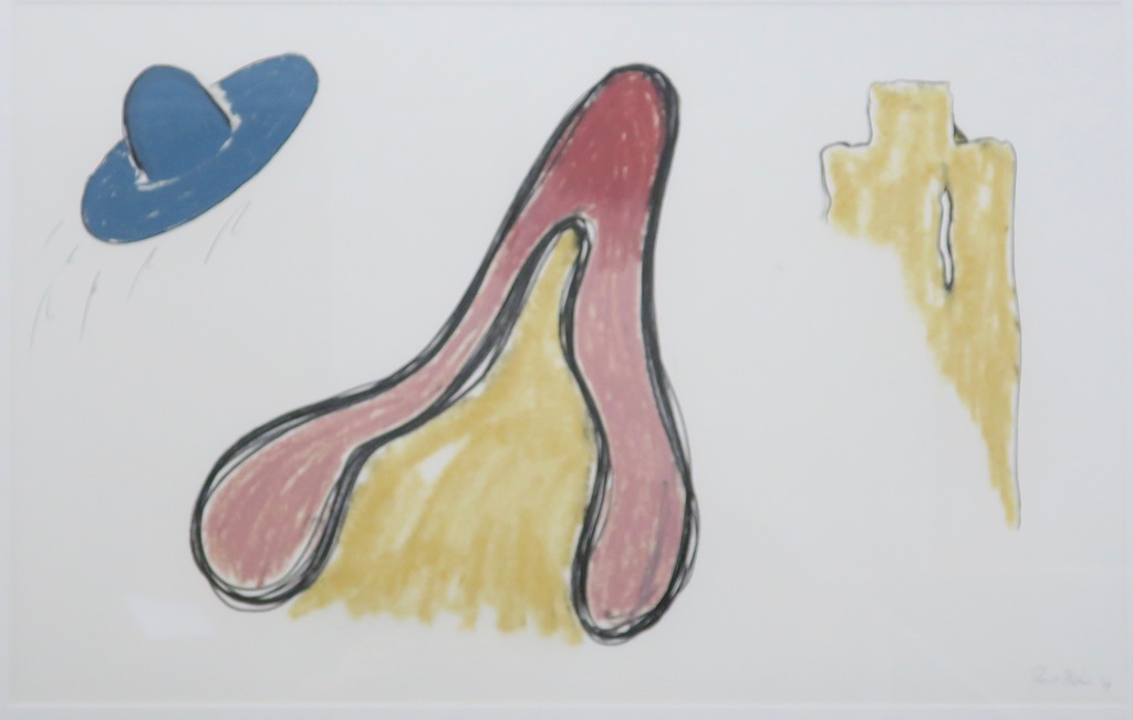 Ruud Dijkers: Gouache op papier, Zonder titel - Ingelijst (Groot) kopen? Bied vanaf 1!