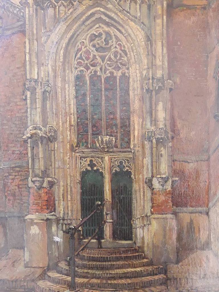 Dirk Jansen (1913 - 1951), Kerkingang. kopen? Bied vanaf 99!