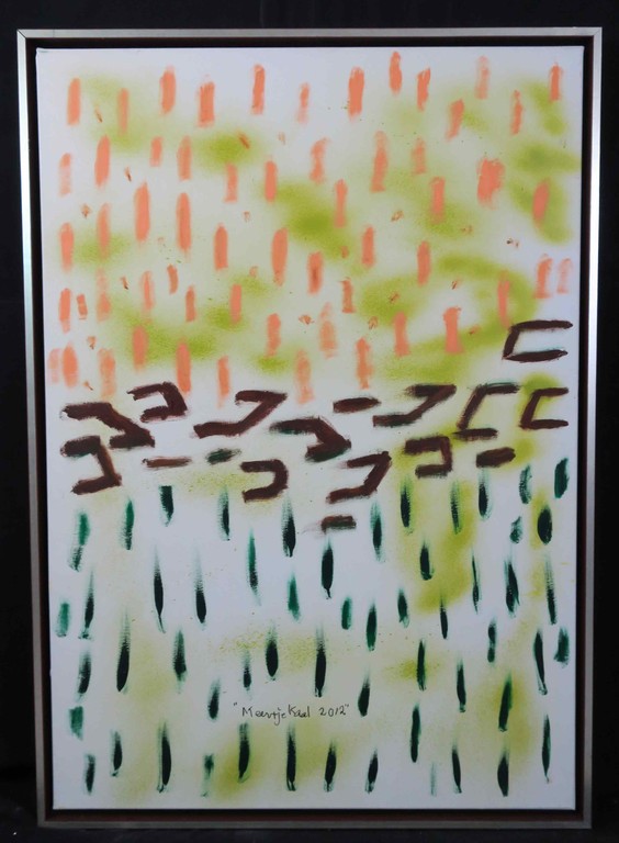 Meertje Kaal: Acryl en Olieverf op doek, Z.T. - Ingelijst kopen? Bied vanaf 1!