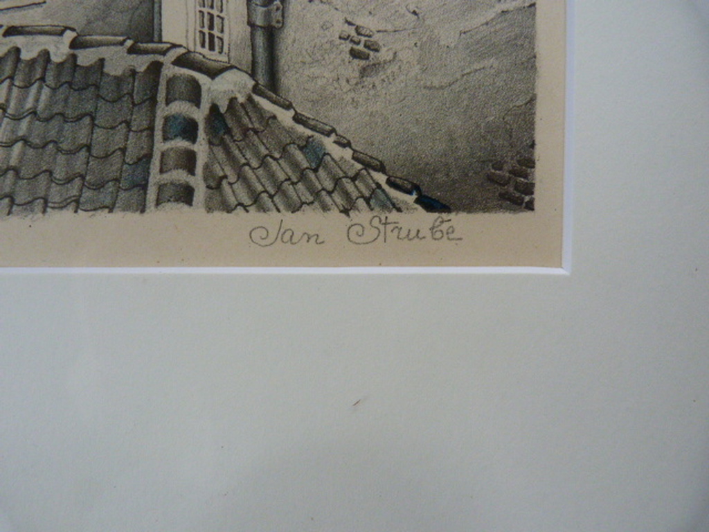 Litho Jan Srube - Oud Breda kopen? Bied vanaf 1!