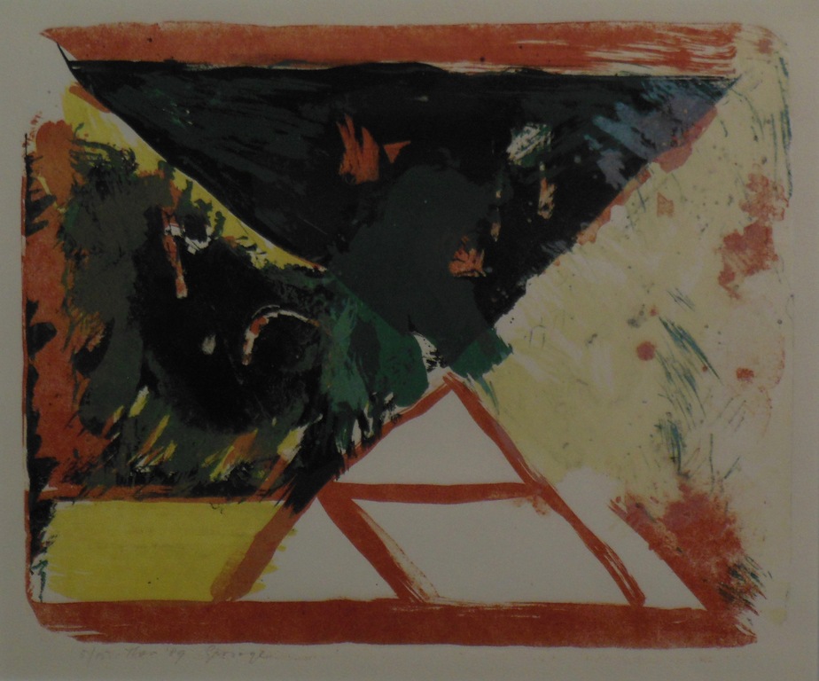 Theo Elfrink: Litho, Grosage 3 -Ingelijst kopen? Bied vanaf 20!