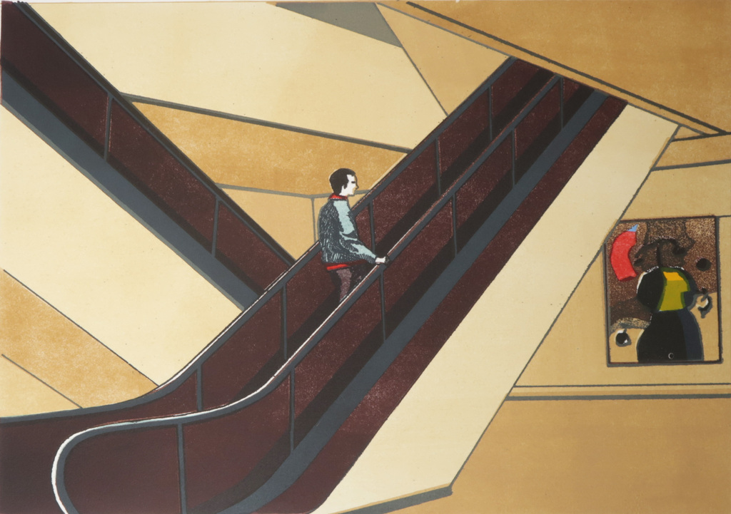 Joost Minnigh: Kleurenlitho, Miro kopen? Bied vanaf 35!