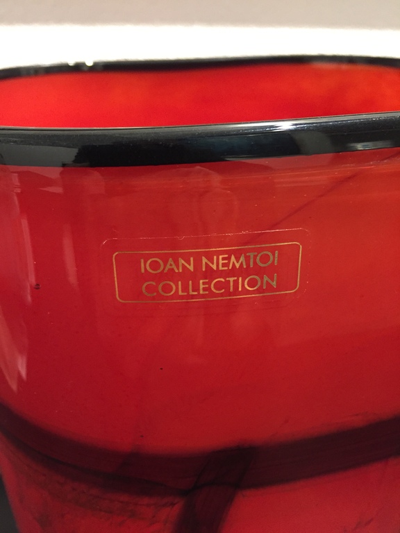 IOAN NEMTOI Origineel werk GLAS Vaas kopen? Bied vanaf 1!