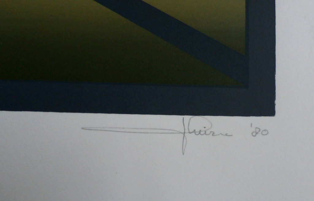 Dirk Huizer - zeefdruk: Antenne - 1980 kopen? Bied vanaf 1!