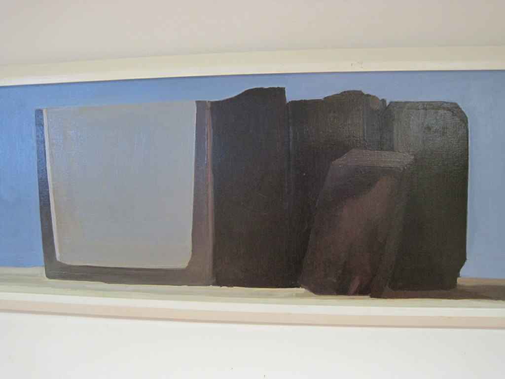 Hans Barends (1944-) groot olieverf "compositie nr 16" Saatchi Gallery 6500$ kopen? Bied vanaf 1!