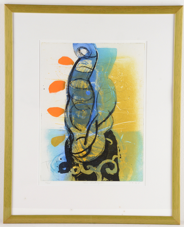 Hans Vredegoor, Kleur-ets 1995 verkocht voor € 50!