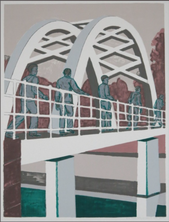 Hans Ebeling Koning: Zeefdruk, Brug Rechts kopen? Bied vanaf 20!