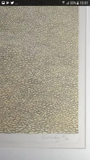 Aat Verhoog - A verhoog , zeefdruk gesigneerd , wandeling langs het strand kopen? Bied vanaf 50!