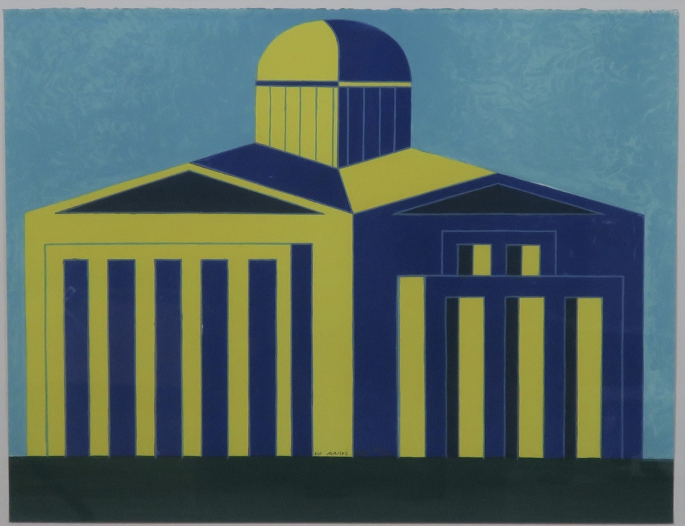 Ko Aarts: Litho, Zonder titel - Ingelijst kopen? Bied vanaf 20!