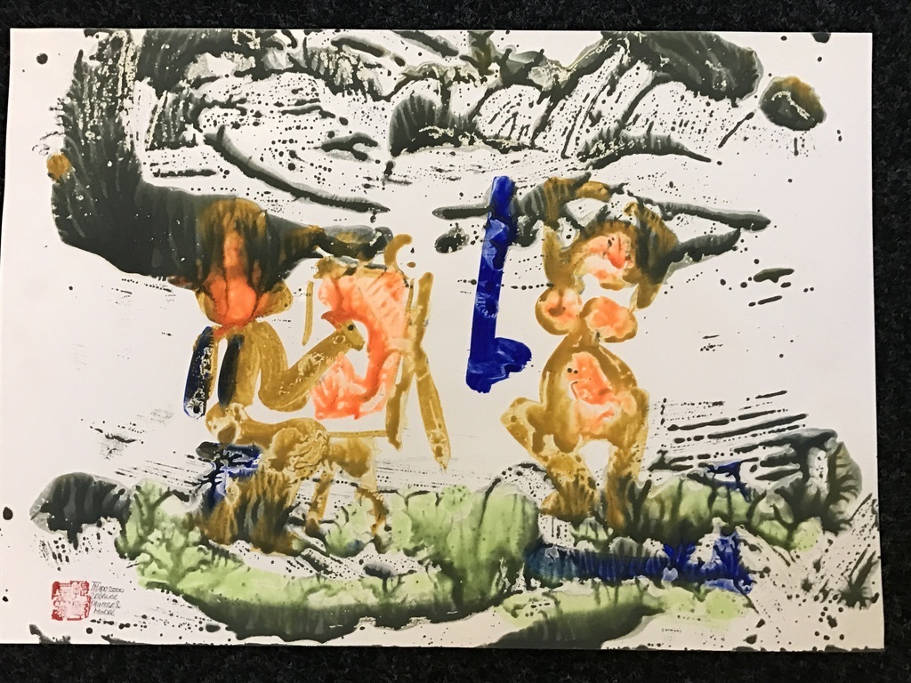 THEO NIERMEIJER, Gemengde technieken/gouache op papier kopen? Bied vanaf 1!