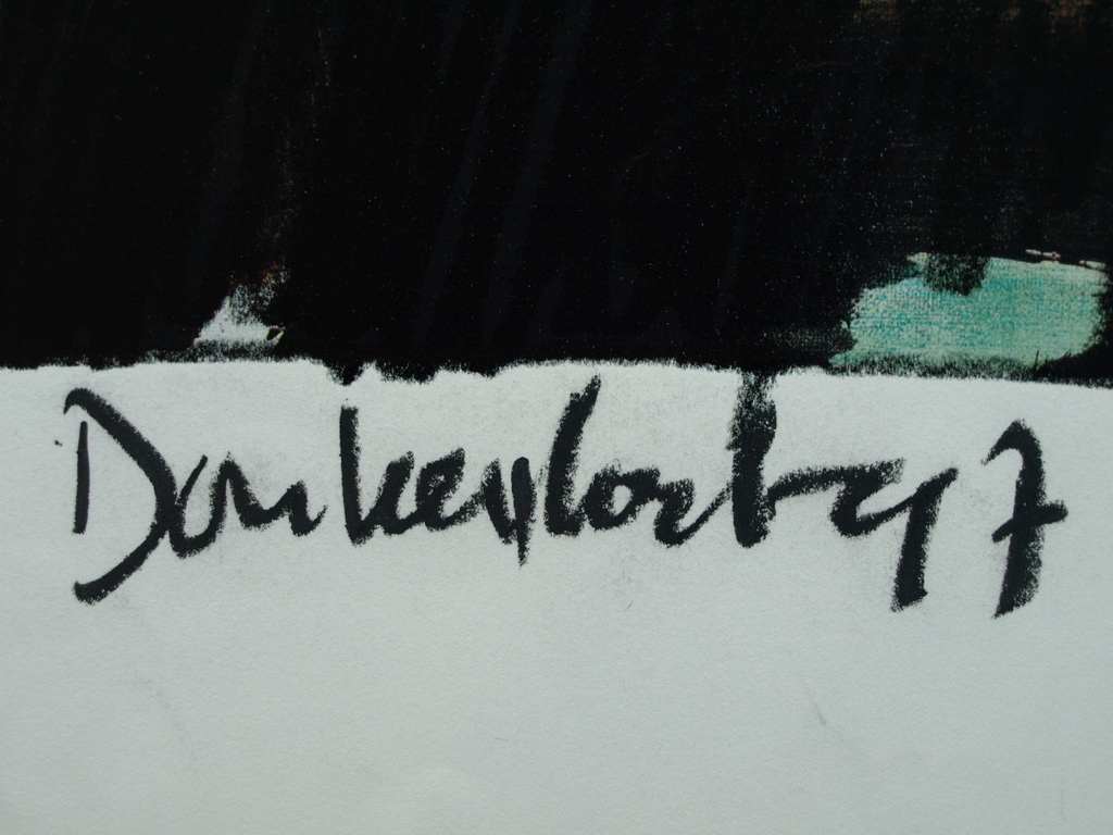 Peter Donkersloot : Litho , Majoor Bosshardt – gesigneerd - 1997 kopen? Bied vanaf 1!