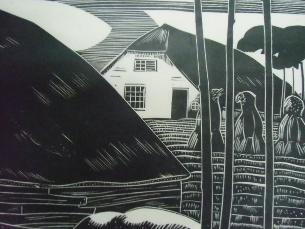 NOORD-BRABANT // HOUTSNEDE VAN HAN KRUG verkocht voor € 50!