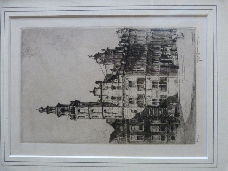 Het Stadhuis  -  Den Haag  -  ets. kopen? Bied vanaf 35!