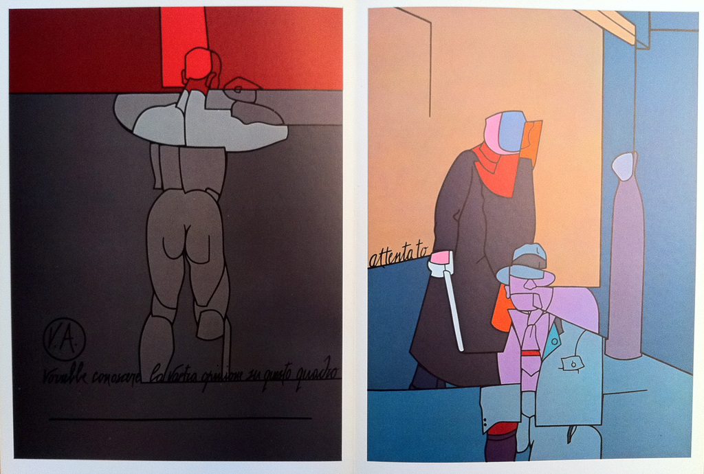 Valerio Adami: 5 originele lithografieën. DLM 206 compleet kopen? Bied vanaf 45!