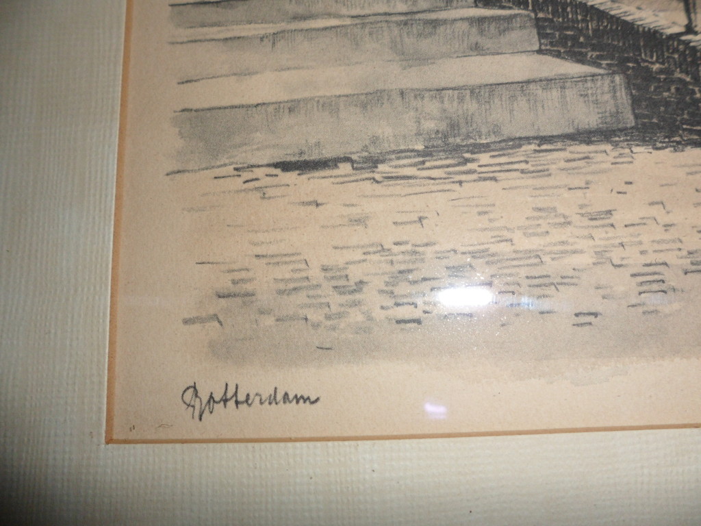 Bob Brobbel: Kleuren ets, Rotterdam. kopen? Bied vanaf 10!