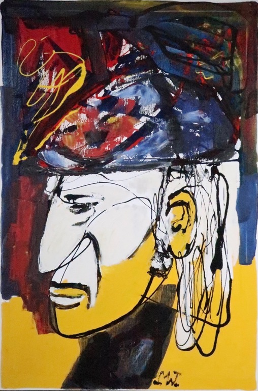 Martin van Wordragen: Olieverf op doek, Artistiekeling - Ingelijst (Groot) kopen? Bied vanaf 600!