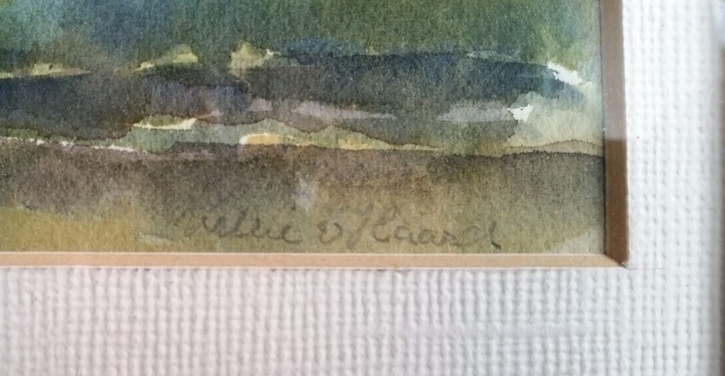 Willie van Haard (1929-2013), aquarel, Wolken & Zee kopen? Bied vanaf 45!