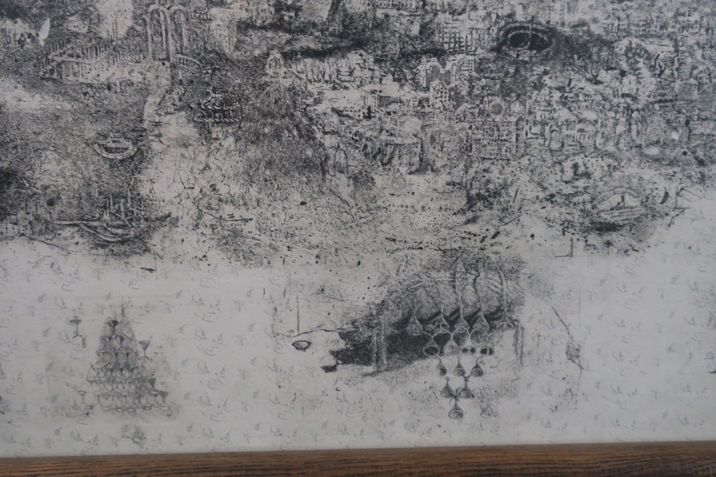 Onbekend gesigneerd: Ets, Intaglio Mecmo - Ingelijst (Zeer groot) kopen? Bied vanaf 50!