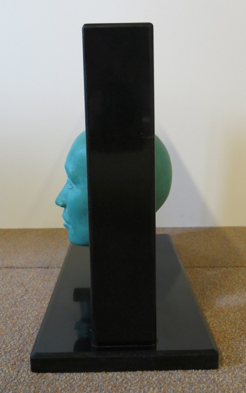 Erik Cousy: Brons en marmer, Twee gezichten kopen? Bied vanaf 250!