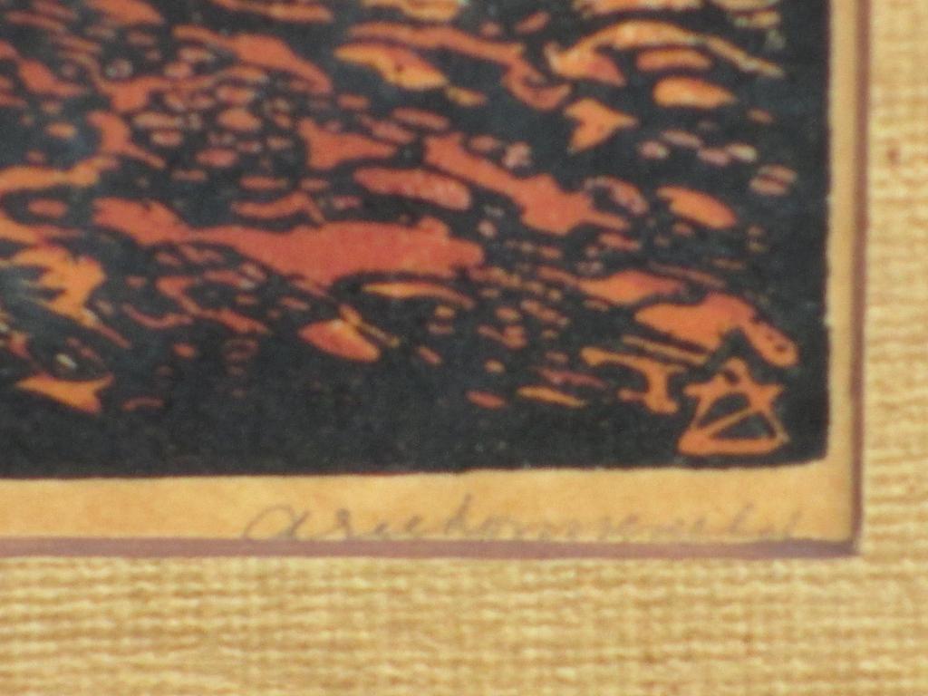 Arie Zonneveld, Beuk, Kleurhoutsnede kopen? Bied vanaf 85!