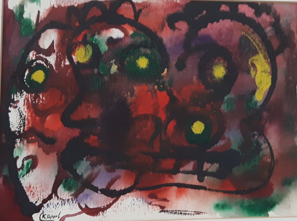 Abstract werk - Aquarel - Gesigneerd kopen? Bied vanaf 1!