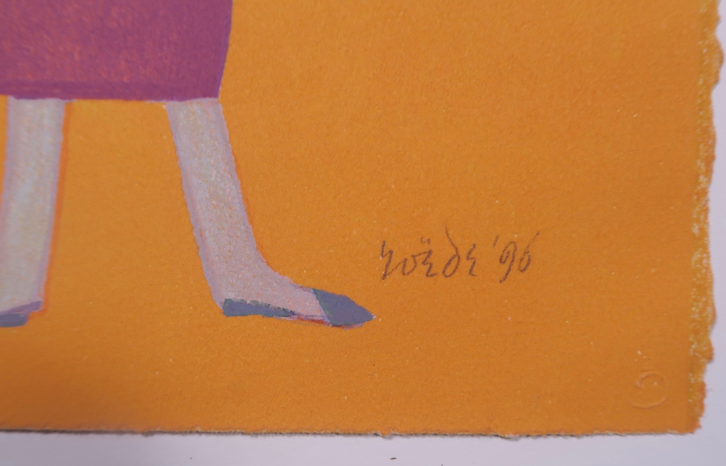 Jan Roede: Zeefdruk, Aan tafel kopen? Bied vanaf 80!