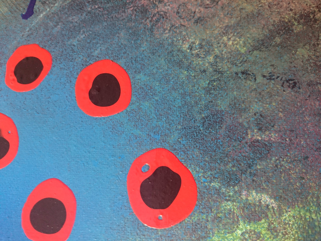 Zippora Meijer  Cat  acryl op 3D doek 50/50 cm kopen? Bied vanaf 25!