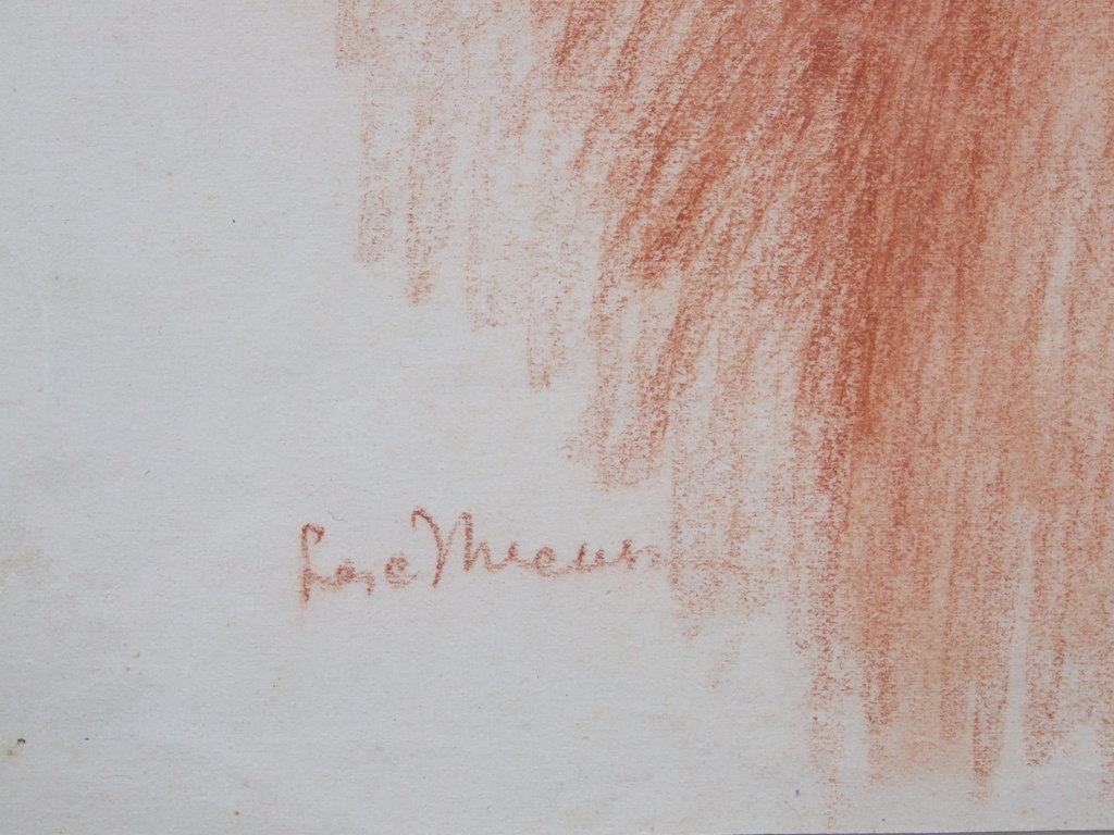 Lex Meeussen - Lex Meeussen: Pastel Tekening, Vrouw kopen? Bied vanaf 45!