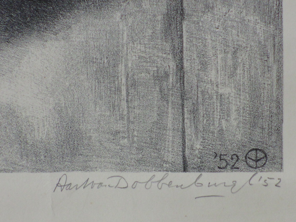 Aart van Dobbenburgh, Bloemenkrans, Litho '52 kopen? Bied vanaf 25!