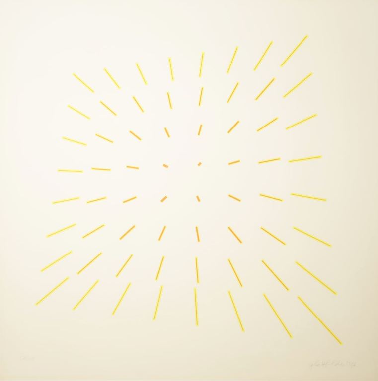 Hans Jorg Glattfelder: Zeefdruk, Zonder titel kopen? Bied vanaf 50!