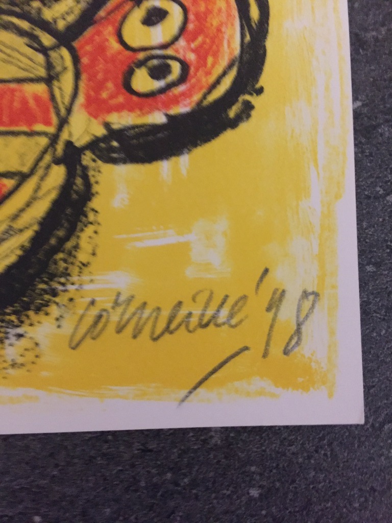 Corneille ( CoBrA ) H.C. zeefdruk/Litho  1998 kopen? Bied vanaf 1!