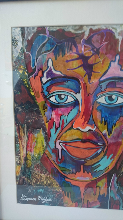 Zippora Meijer Acryl en mixed media op papier 53/43 cm kopen? Bied vanaf 1!