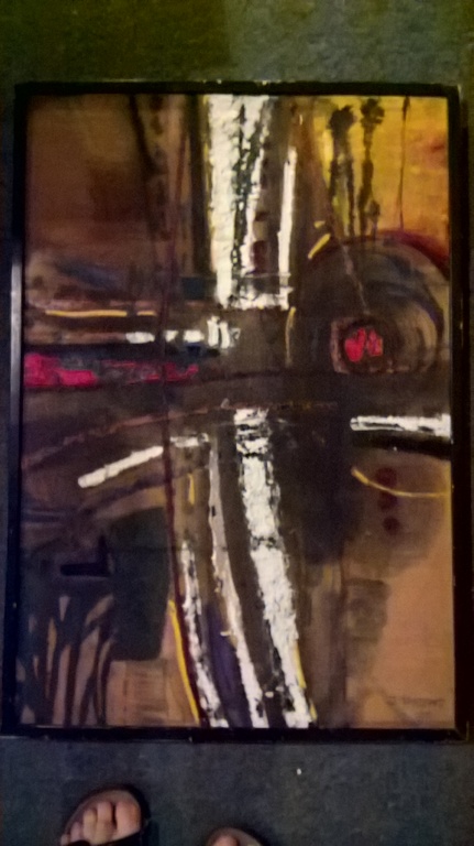 Jan Martens (1939) , olieverf, abstract op canvas kopen? Bied vanaf 180!