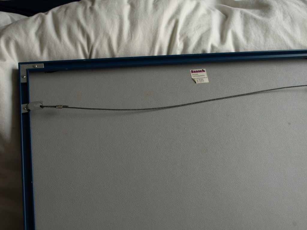 Monique Suys : Zeefdruk – Landschap II – Ingelijst – 1977 – oplage 10 ex. kopen? Bied vanaf 1!