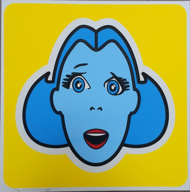 Ottograph, zeefdruk op karton. kopen? Bied vanaf 50!