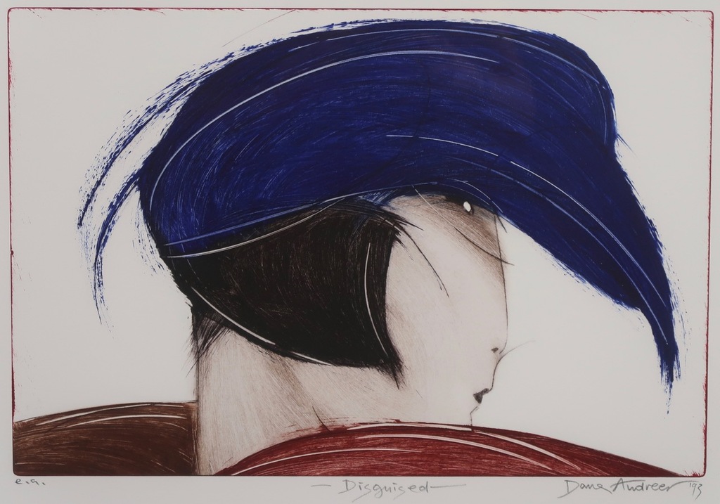 Dana Andreev: Ets, Disguised - Ingelijst kopen? Bied vanaf 50!