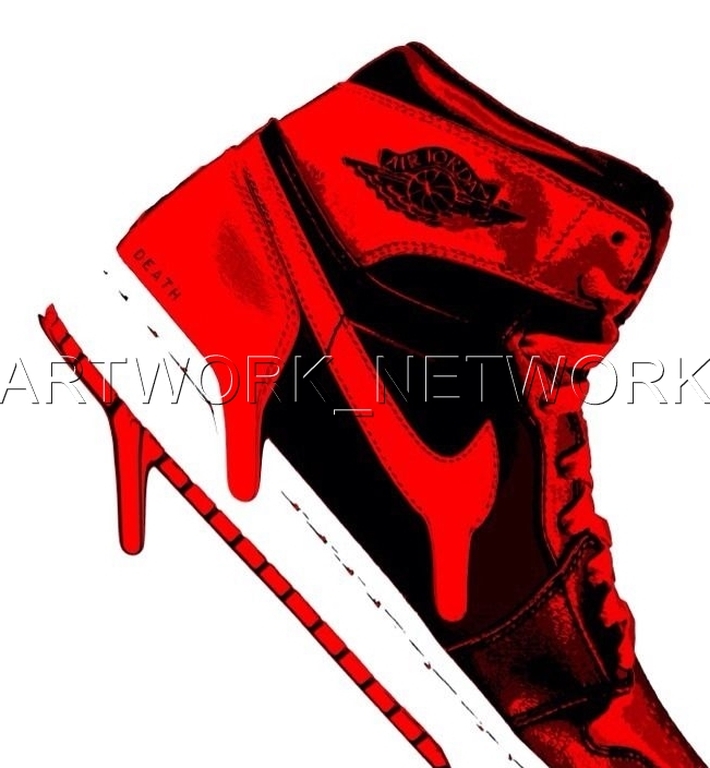 DEATH NYC - "AJ Drip" - n° A/P - Signed with COA (Edition Artist Proof)  kopen? Bied vanaf 1!