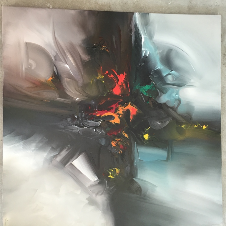 Gena Genadyj    acryl op 3 D Doek    kopen? Bied vanaf 75!