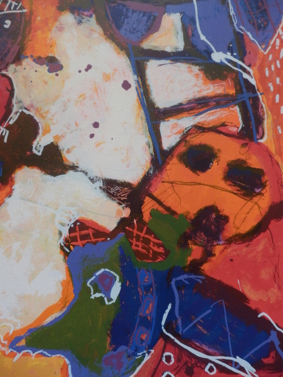ALEXANDER VOGELS  Gr Zeefdruk(80x60cm)  WATERDRINKER uit 2000 kopen? Bied vanaf 75!