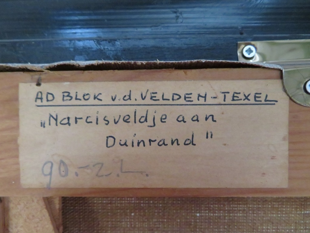 Ad Blok van der Velden (1913-1980), Texel, olie op doek kopen? Bied vanaf 1500!