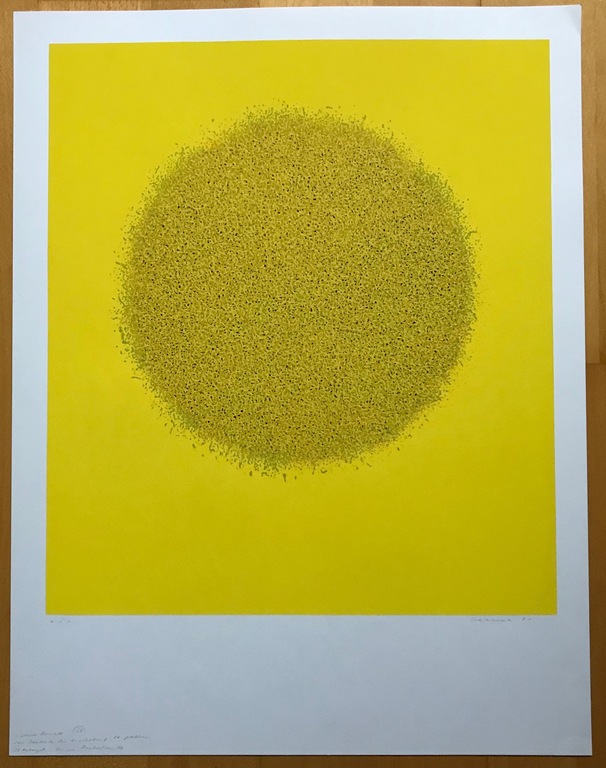 Bernd Berner - Kleurenlithografie - Gesigneerd verkocht voor € 125!