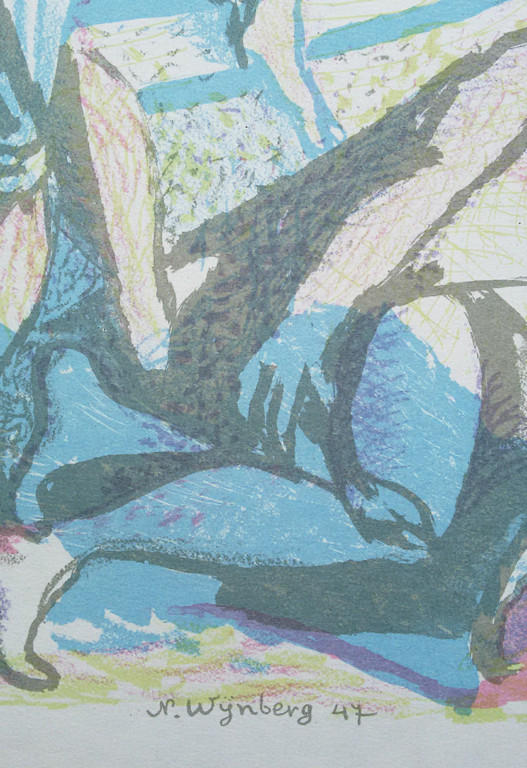 Nicolaas Wijnberg - Zuid-Franse visser, litho kopen? Bied vanaf 1!