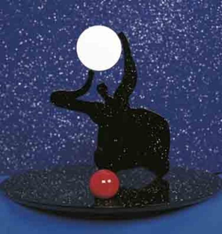 HIV Ontrafelen veiling: Rotraut: Sculptuur, beschilderd aluminium: Playing with kopen? Bied vanaf 2000!